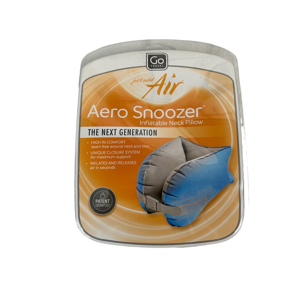 Go travel, just add air aero snoozer travel, neck, pillow